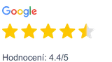 Hodnocení Google - 4.4